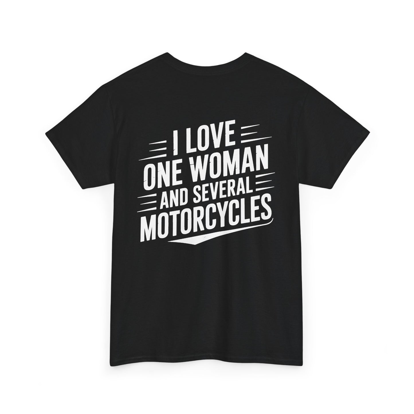 One Woman Several Motorcycles