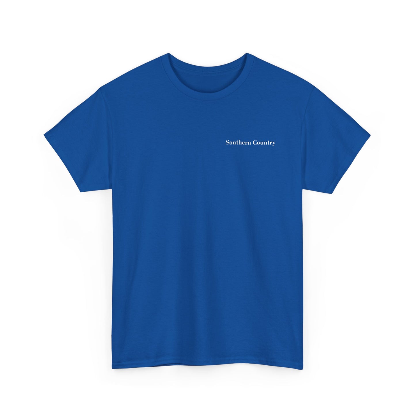 Im Not The Step Dad Im Just The Dad That Stepped Up Shirt in blue with Southern Country text.