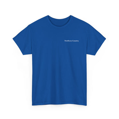 Im Not The Step Dad Im Just The Dad That Stepped Up Shirt in blue with Southern Country text.