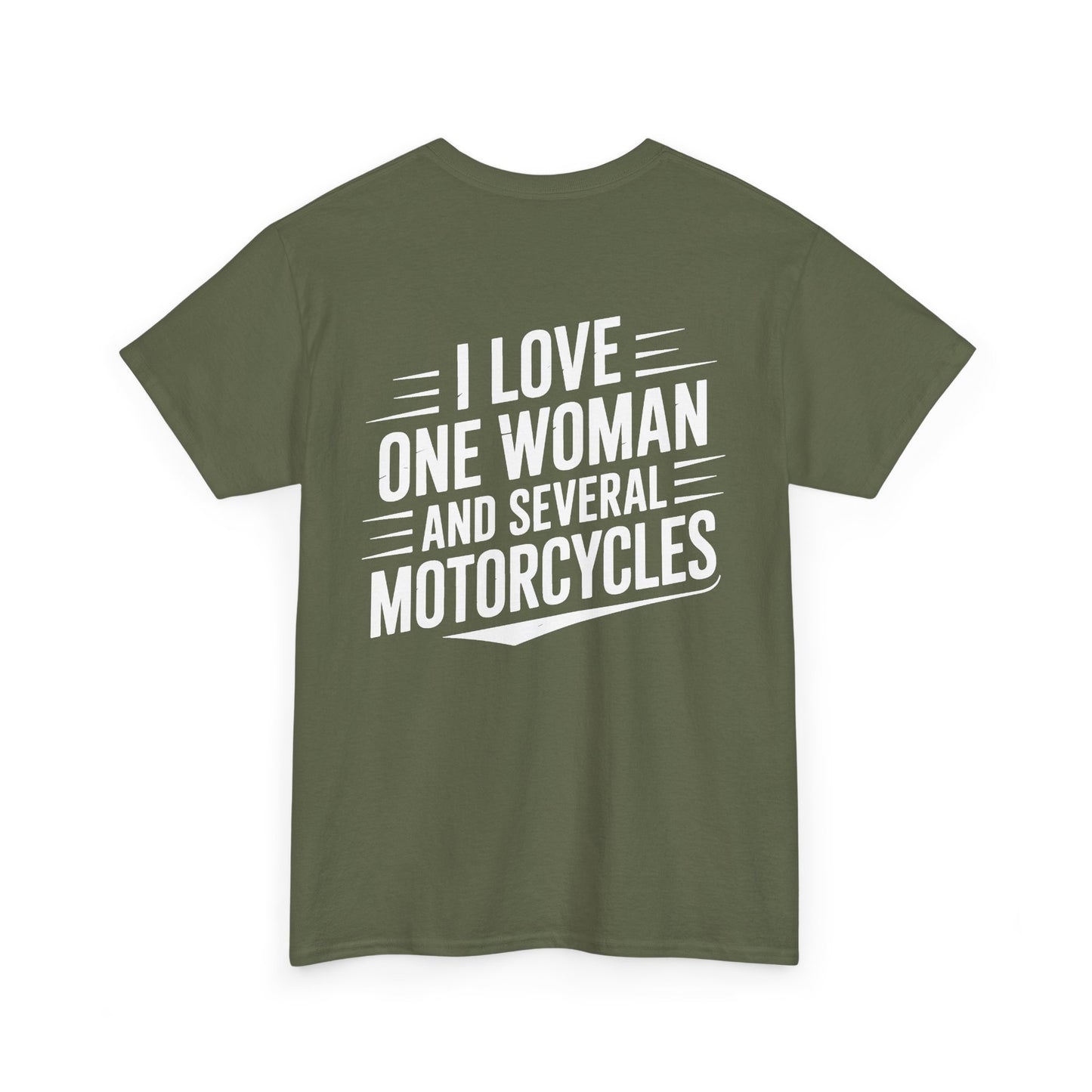 One Woman Several Motorcycles