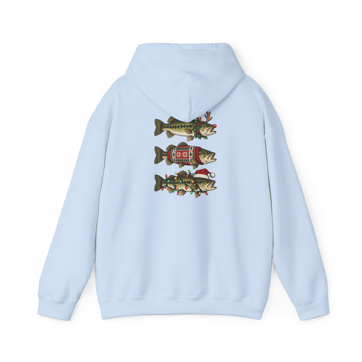 Festive Fish Hooded Sweatshirt