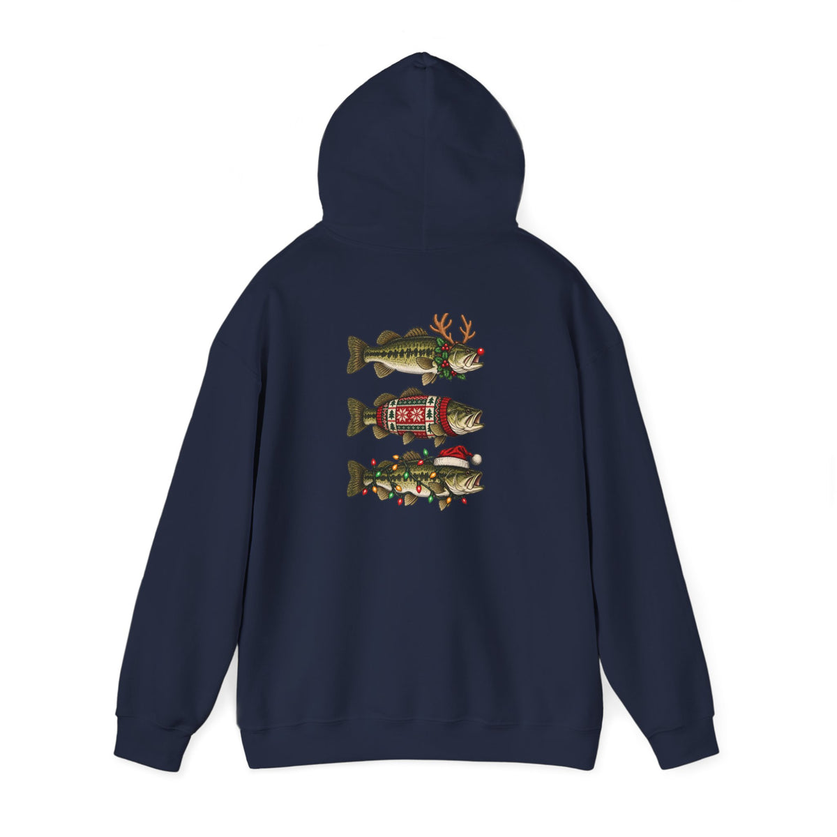 Festive Fish Hooded Sweatshirt