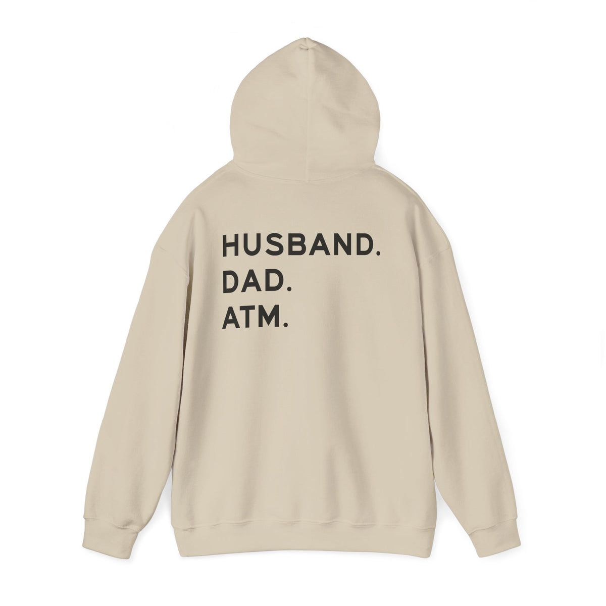 Husband Dad ATM Hoodie – Funny Dad Graphic Hoodie