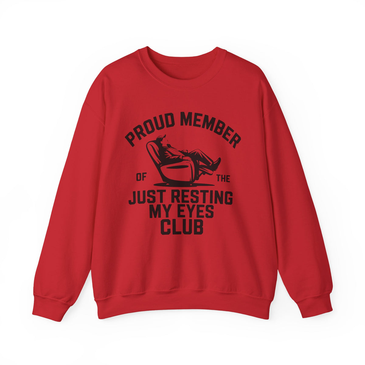 Just Resting My Eyes  Crewneck Sweatshirt