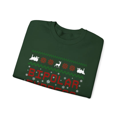 Bipolar Express Sweatshirt – Funny Christmas Crewneck