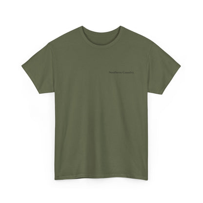 My Wife Will Kill You Shirt in olive green, funny husband tee for everyday casual wear.