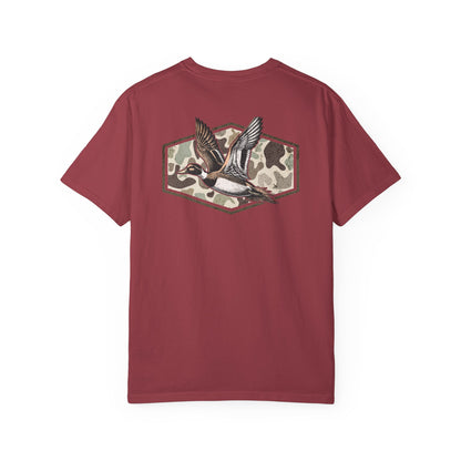 Southern Country Duck Camo Hunting T-Shirt | Old School Marsh Camo Graphic Tee for Waterfowl Hunters