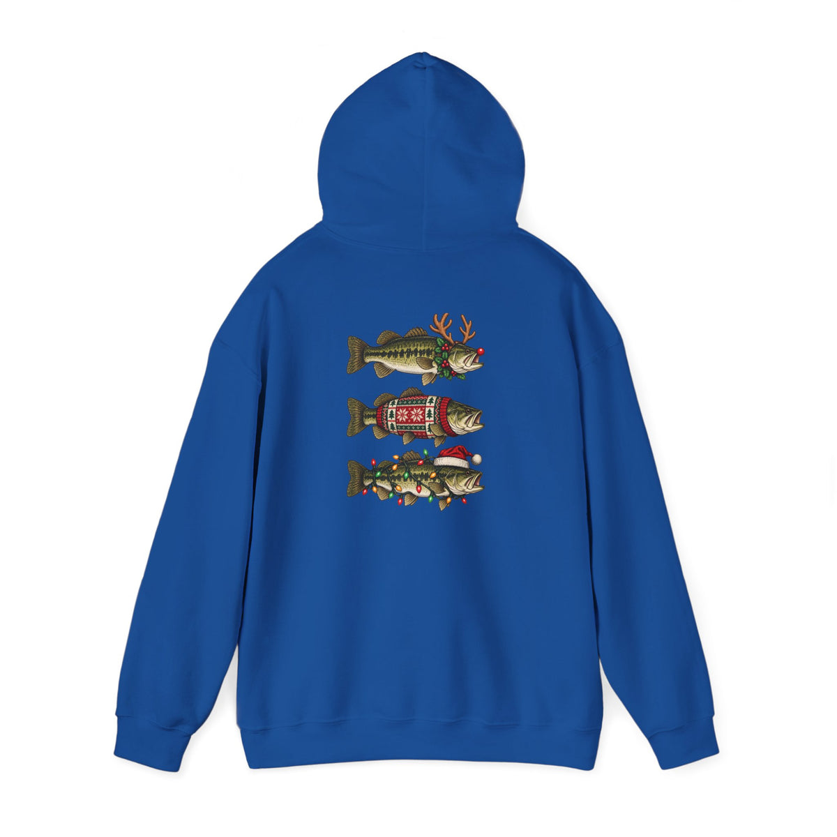 Festive Fish Hooded Sweatshirt