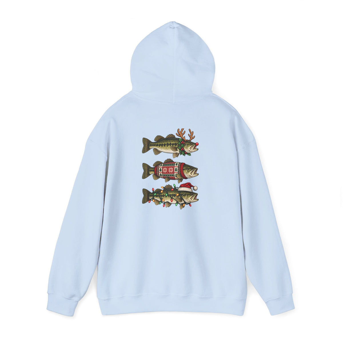 Festive Fish Hooded Sweatshirt