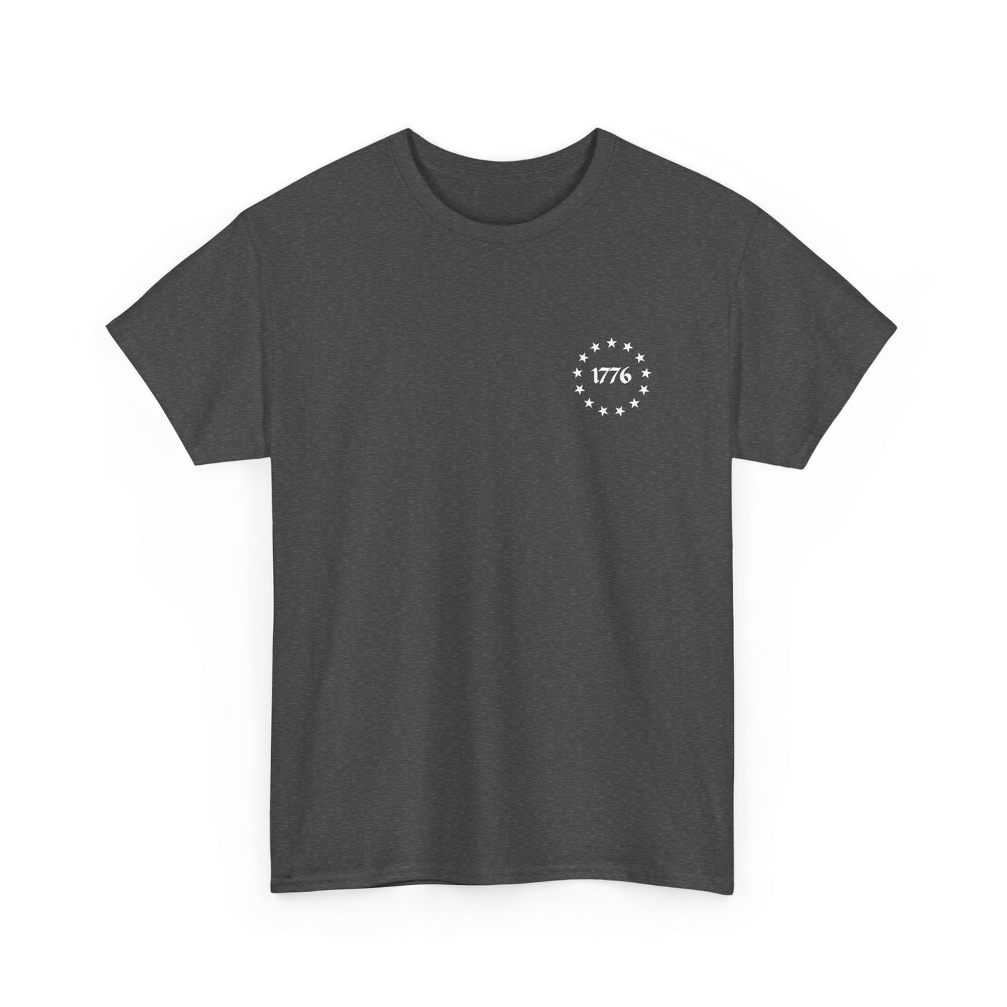 This Is My Pride Flag T-Shirt with 1776 design, a humorous yet patriotic tee for Americans supporting pride, freedom, and tradition.