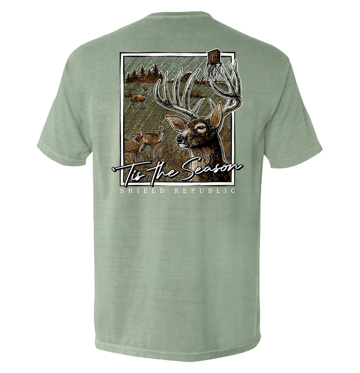 Tis the Season Deer Hunting Shirt | Whitetail Hunt Tee
