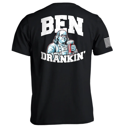 Ben Drankin T-Shirt | Funny Drinking Graphic Tee