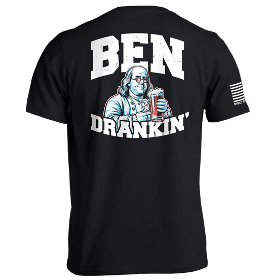 Ben Drankin T-Shirt | Funny Drinking Graphic Tee
