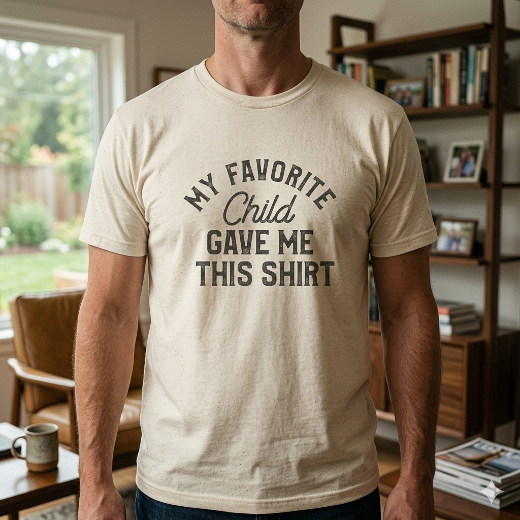 My Favorite Child Gave Me This Shirt – Funny Parent Tee