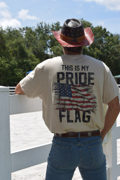 This Is My Pride Flag USA America Patriotic T-Shirt
