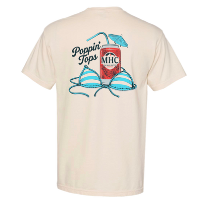 Poppin' Tops T-Shirt | The Mad Hatter Company
