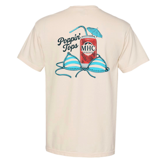 Poppin' Tops T-Shirt | The Mad Hatter Company