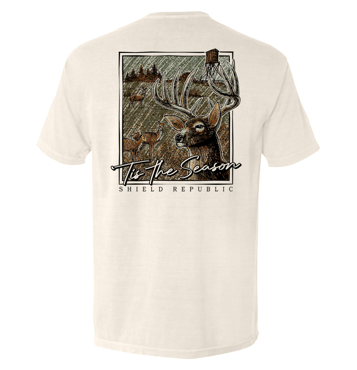 Tis the Season Deer Hunting Shirt | Whitetail Hunt Tee