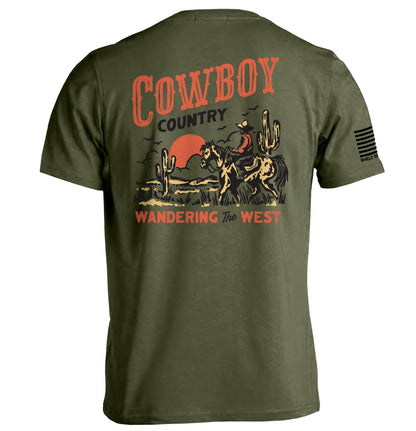 Cowboy Country Wandering The West Hoodie