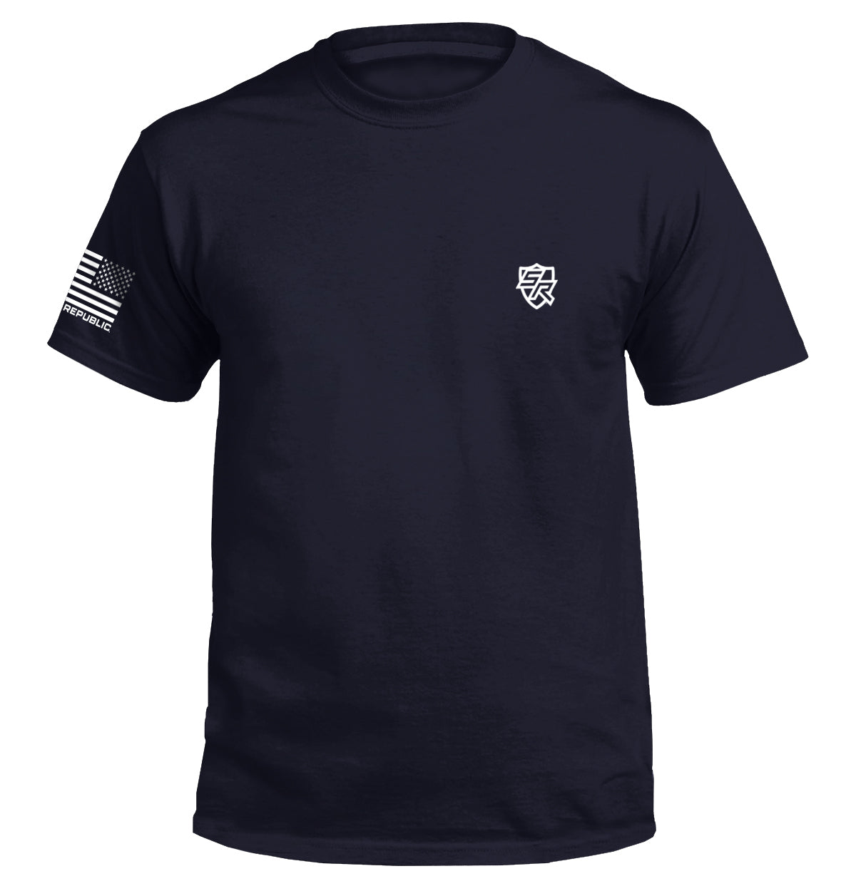 Patriot shirt American flag tee with "American By Birth, Patriot By Choice" slogan and distressed flag graphic for patriotic pride.