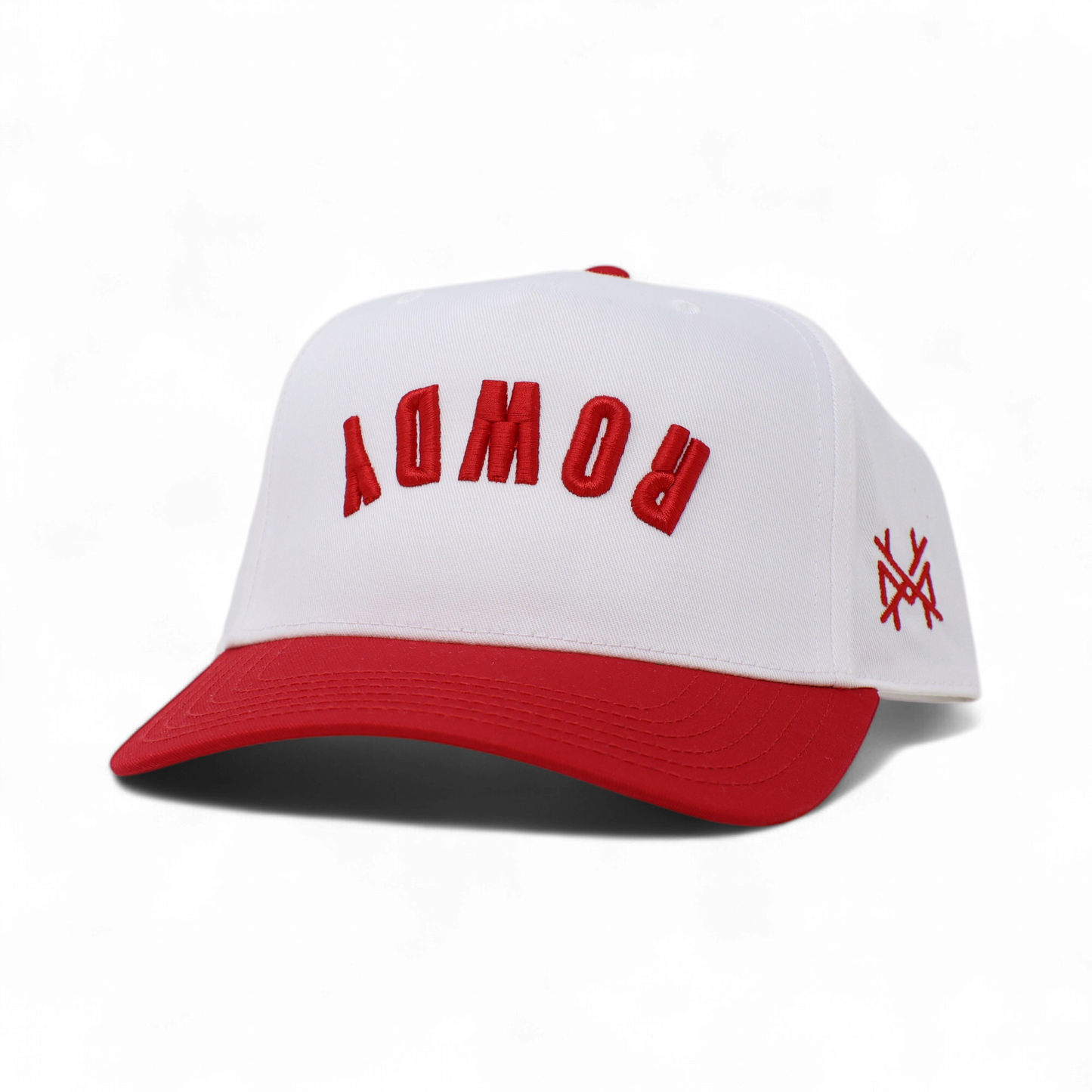 Rowdy Hat – Upside Down Lettering Trucker Hat