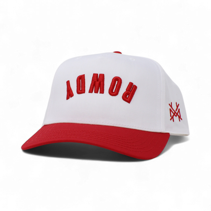 Rowdy Hat – Upside Down Lettering Trucker Hat