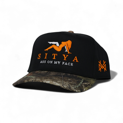 Sitya Hat – Parody SITYA Ass On My Face Trucker Snapback Cap