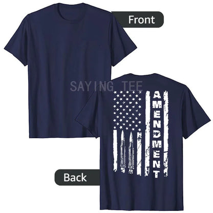 Distressed American Flag T-Shirt | USA Pride Patriotic Graphic Tee for Men