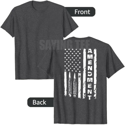 Distressed American Flag T-Shirt | USA Pride Patriotic Graphic Tee for Men