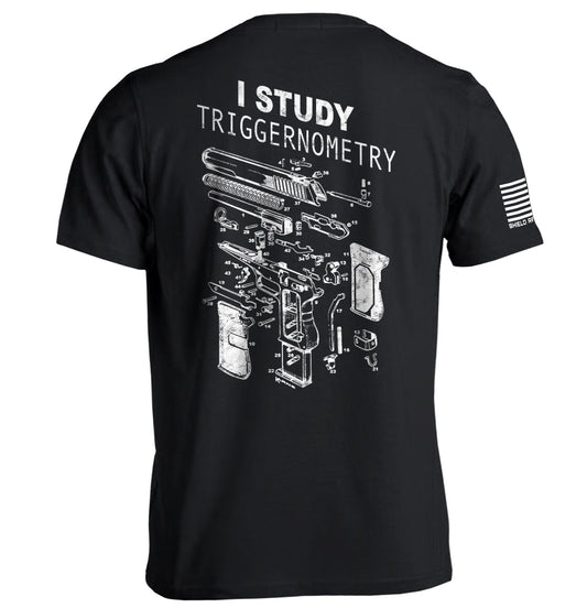 I Study Triggernometry Pro Gun T-Shirt