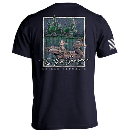 Tis the Season Duck Hunting Shirt | Waterfowl Hunt Tee