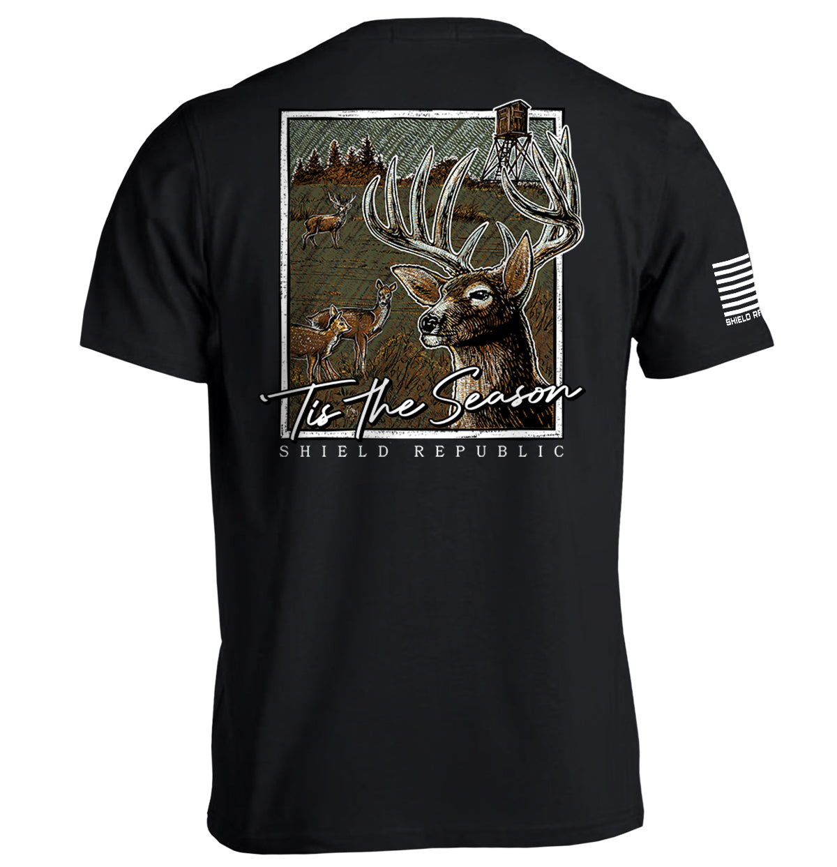 Tis the Season Deer Hunting Shirt | Whitetail Hunt Tee