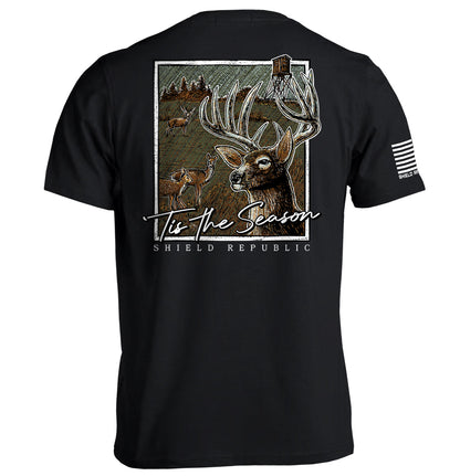 Tis the Season Deer Hunting Shirt | Whitetail Hunt Tee
