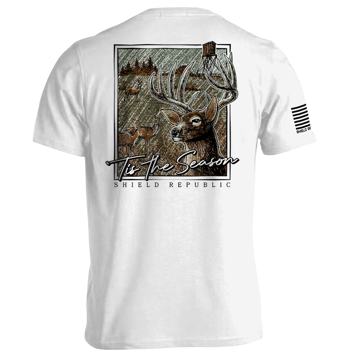 Tis the Season Deer Hunting Shirt | Whitetail Hunt Tee