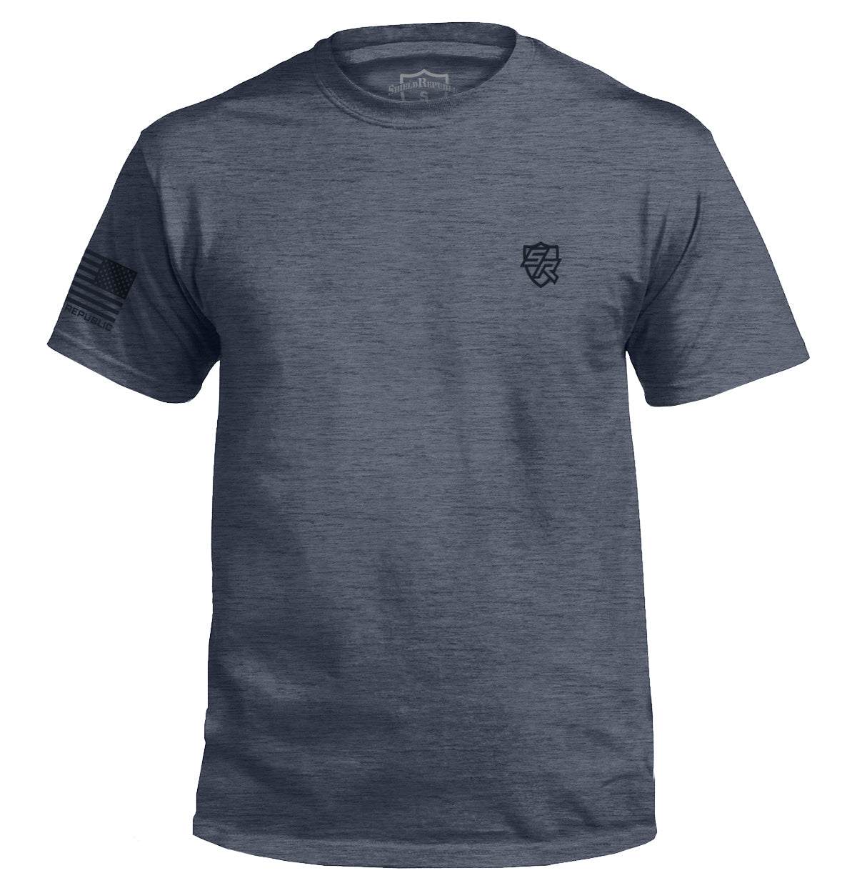 Freedom Seed and Equipment T-Shirt in gray with patriotic graphic design, symbolizing American independence and self-reliance.