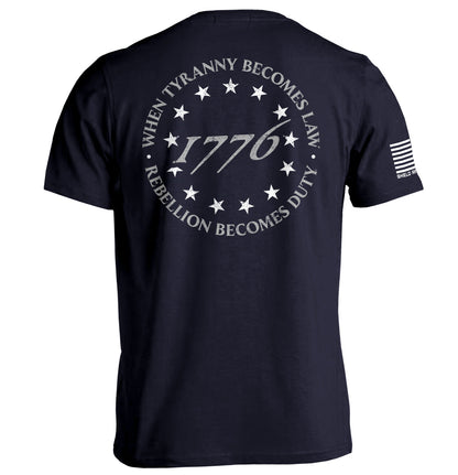 When Tyranny Becomes Law 1776 Hoodie
