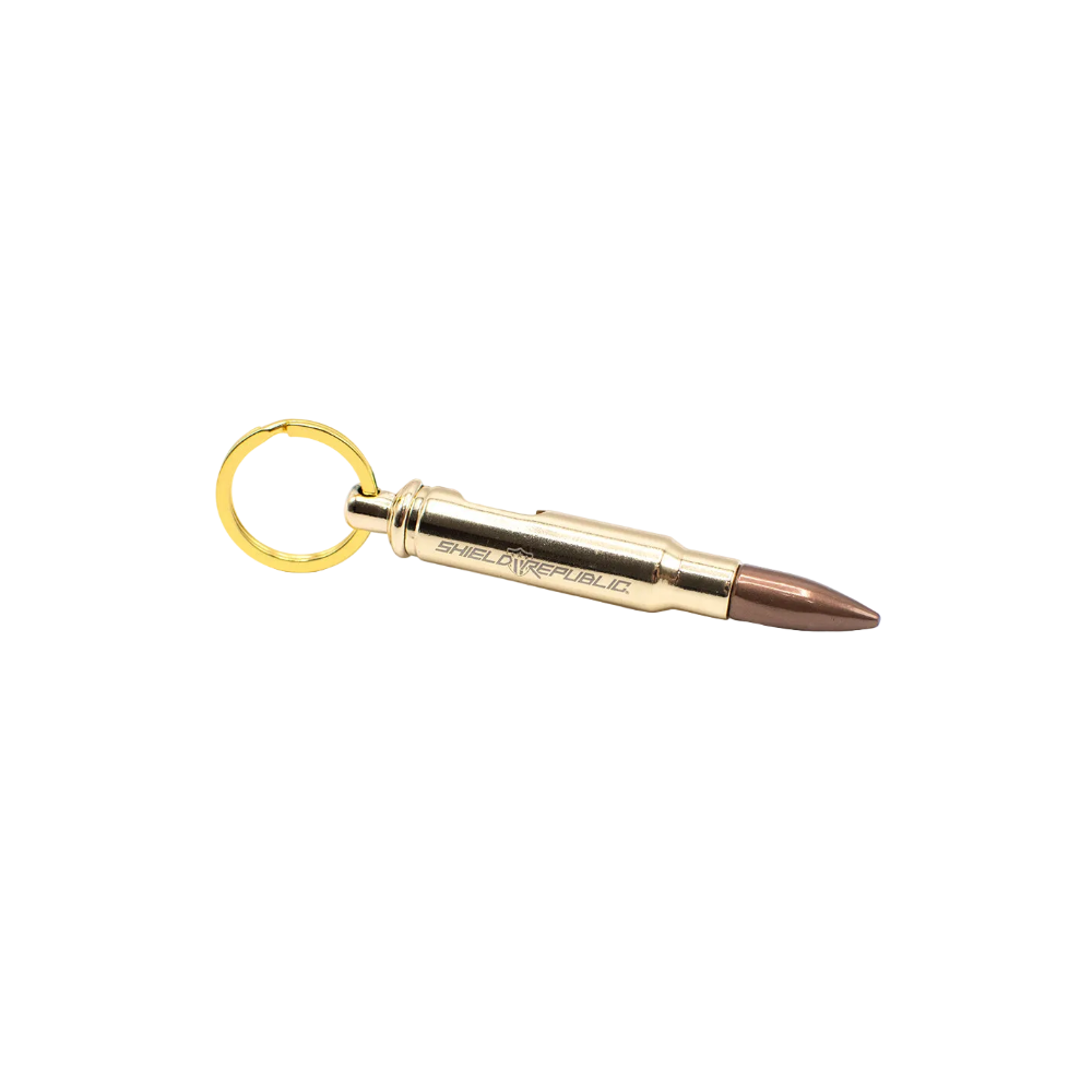 Shield Republic .308 Cal Bottle Opener Keychain