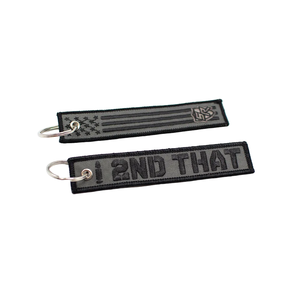 I Second That Jet Tag Keychain
