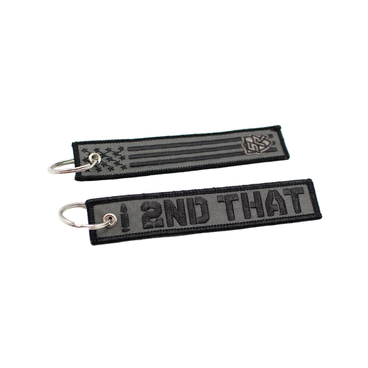 I Second That Jet Tag Keychain