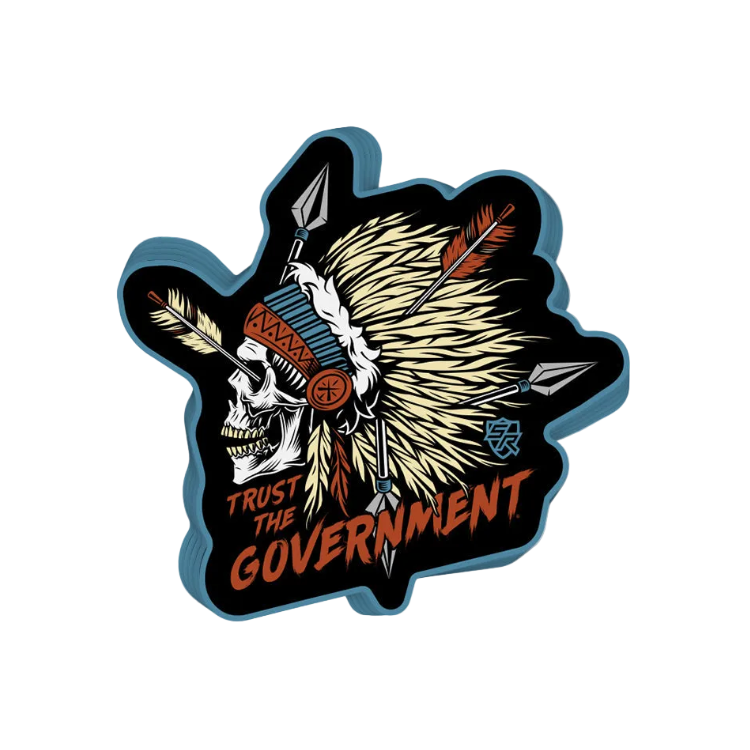 Trust the Government Decal