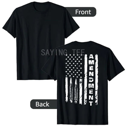 Distressed American Flag T-Shirt | USA Pride Patriotic Graphic Tee for Men
