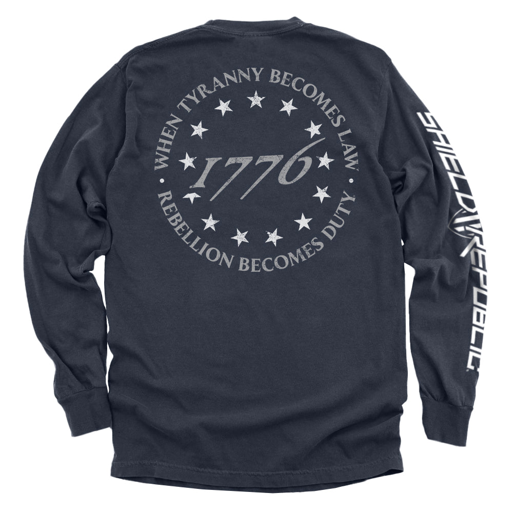 When Tyranny Becomes Law 1776 Hoodie