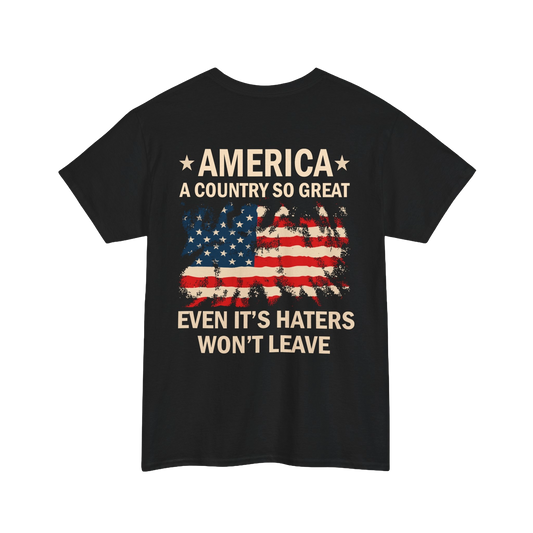 Funny Patriotic American Flag Shirt | USA Graphic Tee