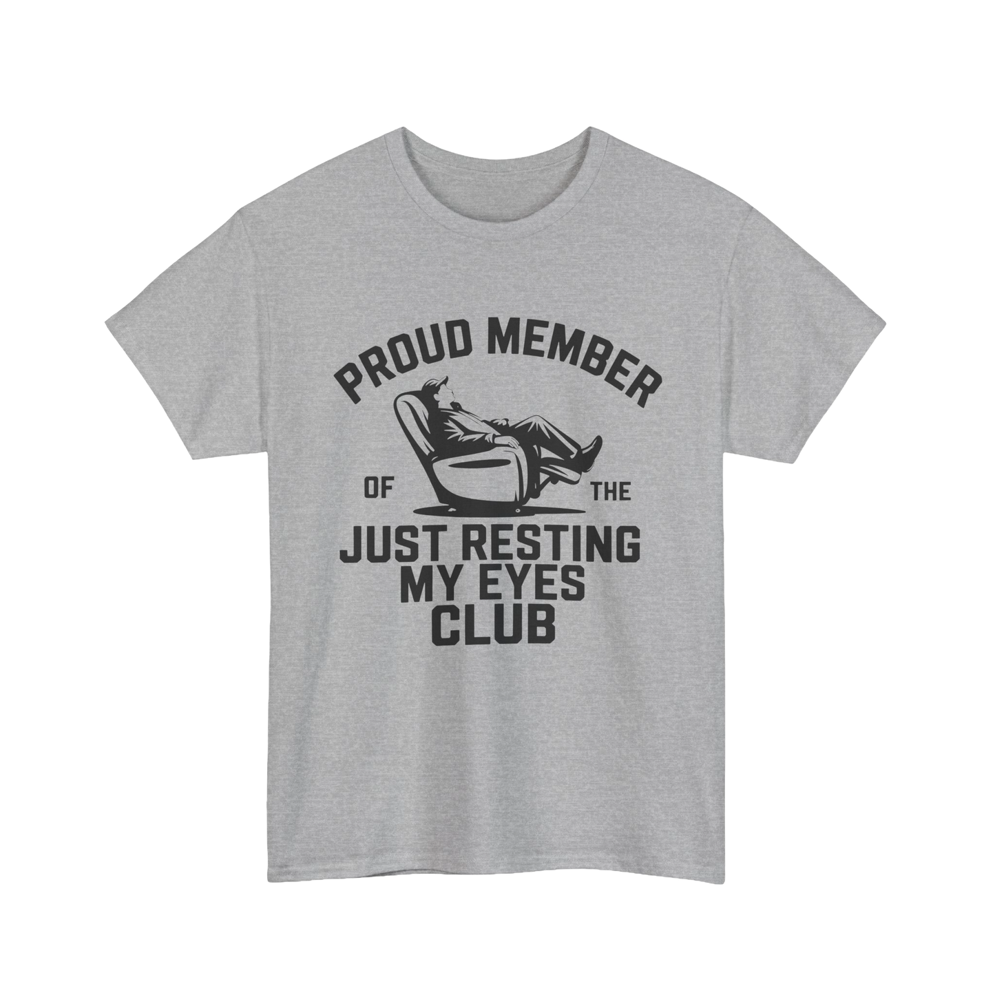 Just Resting My Eyes Shirt – Funny Dad Nap Tee