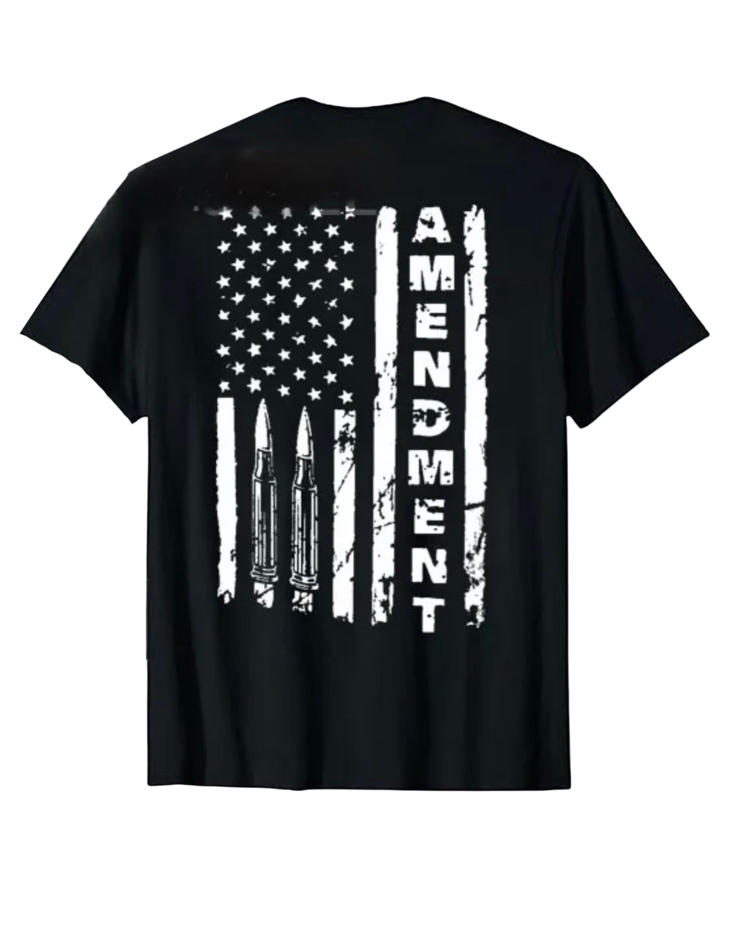 Pro Second Amendment Tee | Distressed Flag Shirt USA