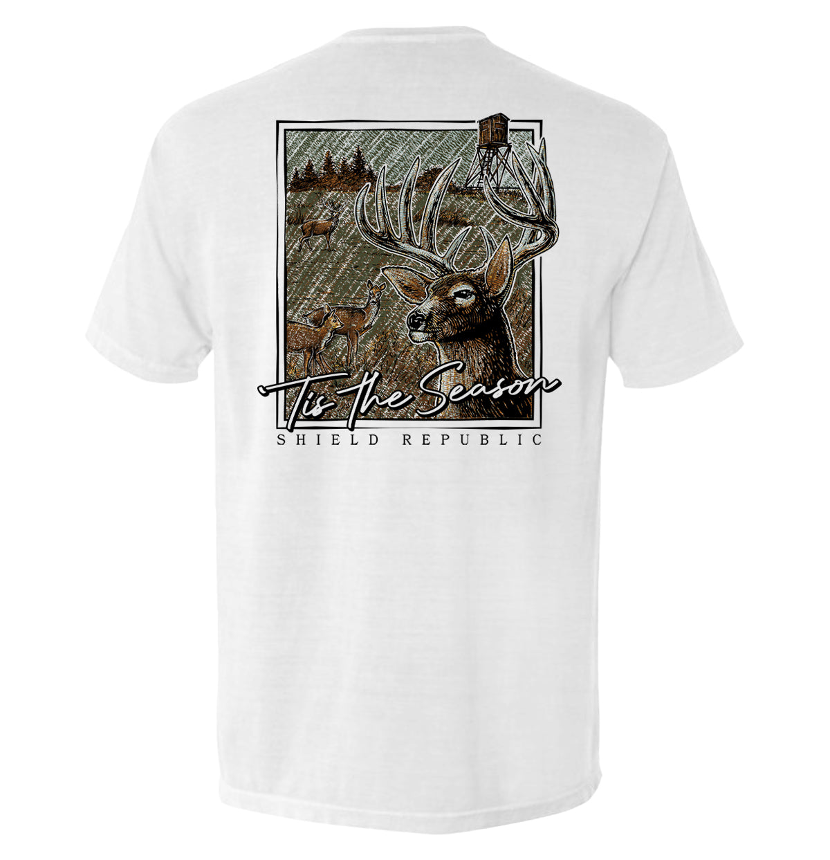 Tis the Season Deer Hunting Shirt | Whitetail Hunt Tee