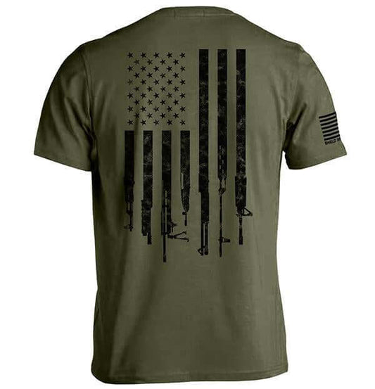 Firearm American Flag Shirt