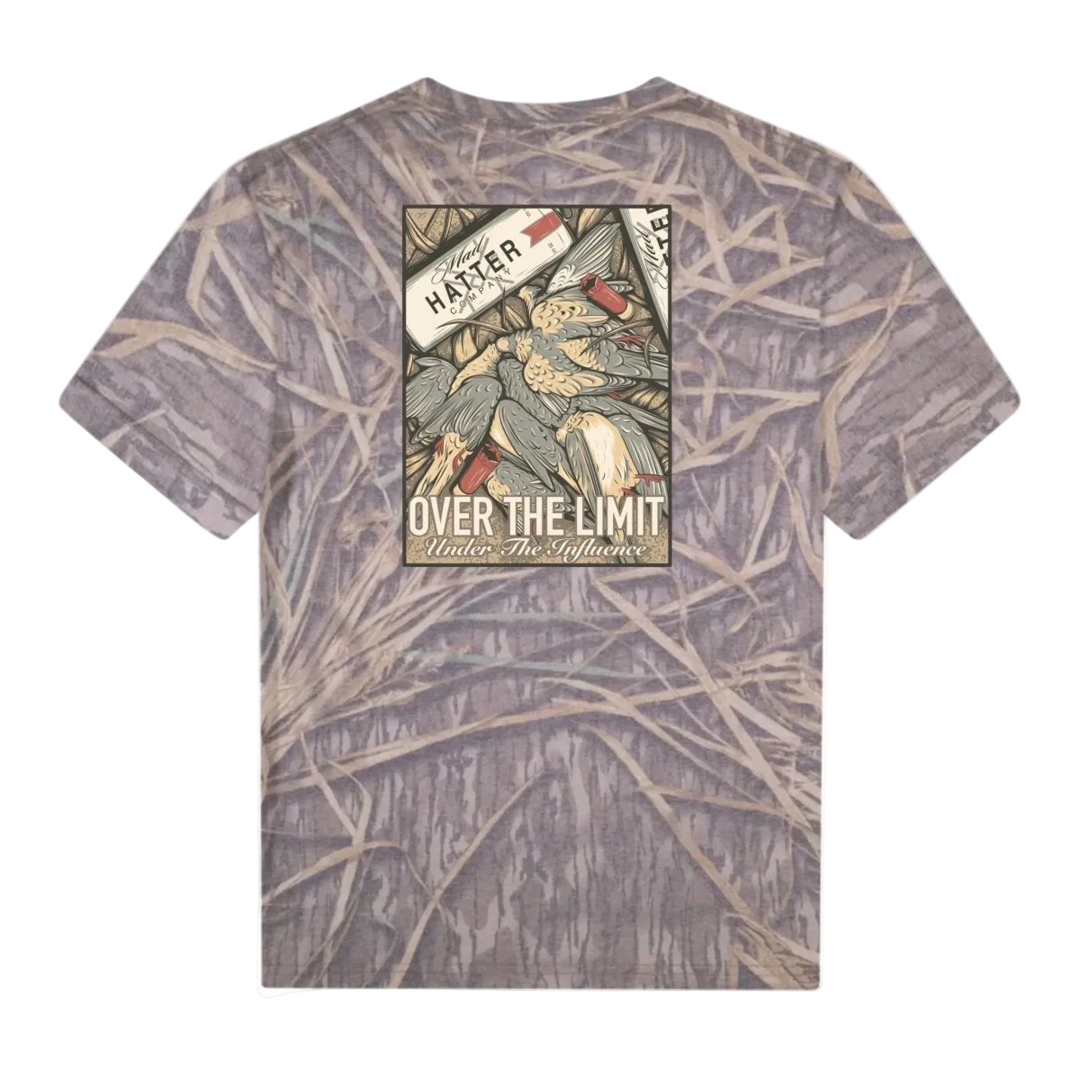 Over The Limit T Shirt with vintage graphic, featuring detailed illustration and classic style statement.