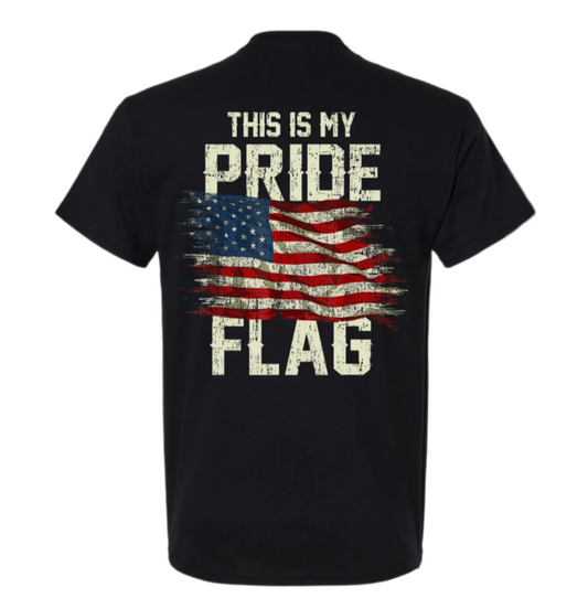 This Is My Pride Flag USA America Patriotic T-Shirt