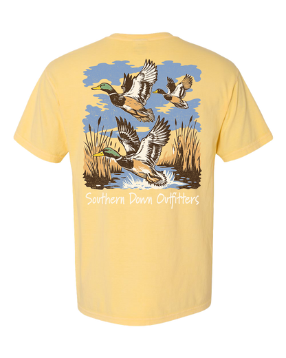 Vintage Flying Mallard Tee | Duck Hunting Shirt